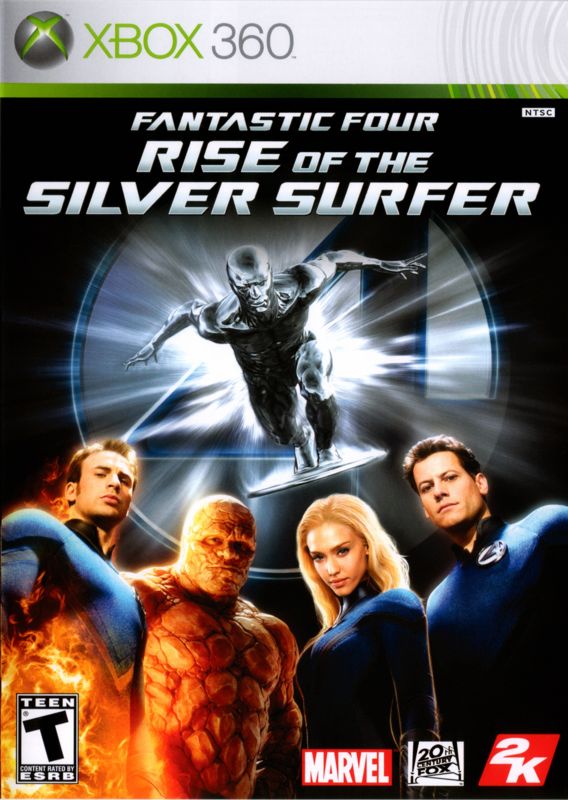 Fantastic Four: Rise of the Silver Surfer box art for Playstation 3